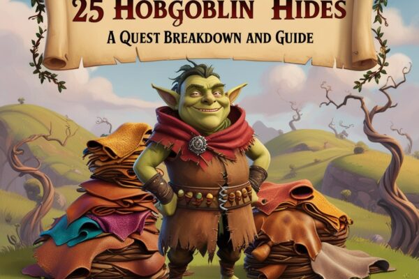 Bring Blorbo the Shrewd 25 Hobgoblin Hides A Quest Breakdown and Guide SooperWrite