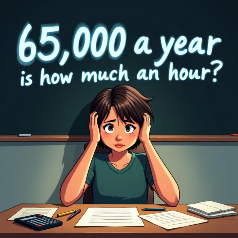 $65,000 a Year is How Much an Hour? Understand the Math